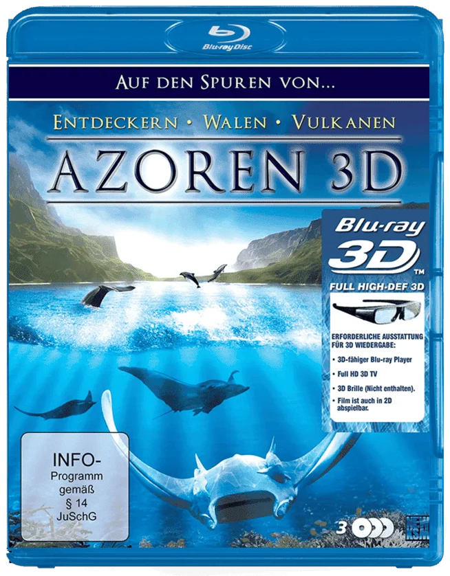 Azoren 3D: Auf den Spuren von... Entdeckern, Walen, Vulkanen 3D 2012